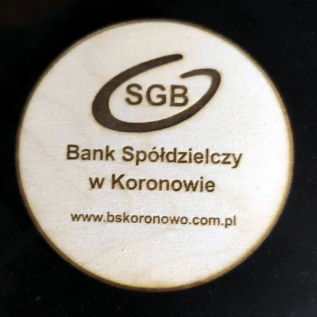 podkładka Bank Spółdzielczy