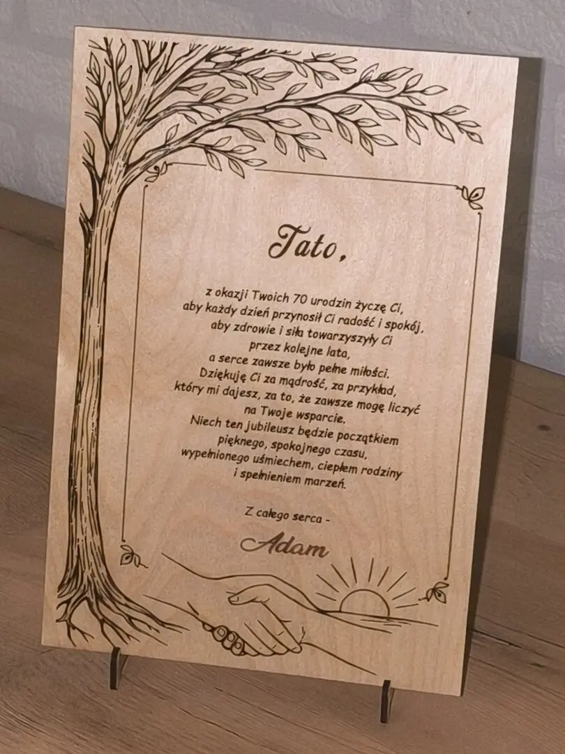 Życzenia dla solenizanta